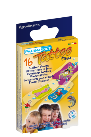 Plastry dla dzieci z efektem tatuażu 